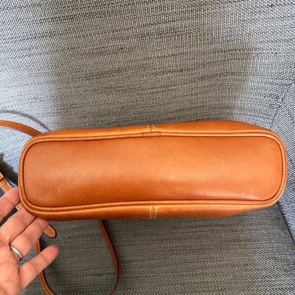 Dooney & Bourke Chestnut Leather Florentine Crossbody Bag - Picture 8 of 16